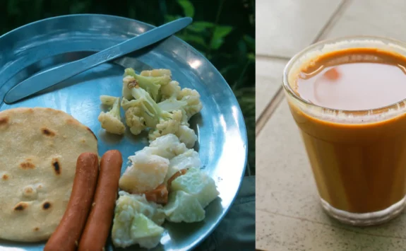 Background Image of Food and Drinks in Annapurna Base Camp Trek