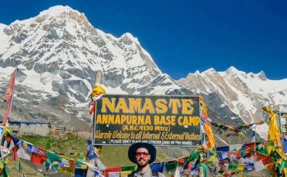 Background Image of Best Time for Annapurna Base Camp Trek