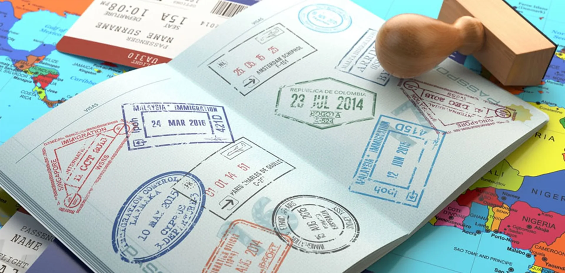 Background Image of Visa Information