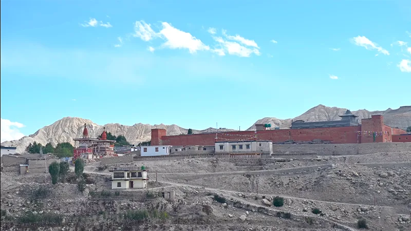 View of Lomanthang small