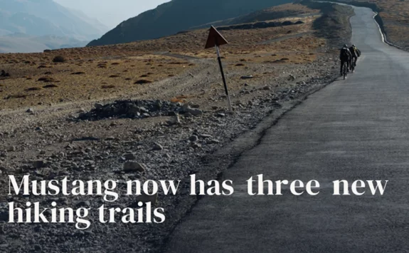 Background Image of Mustang now has three new hiking trails