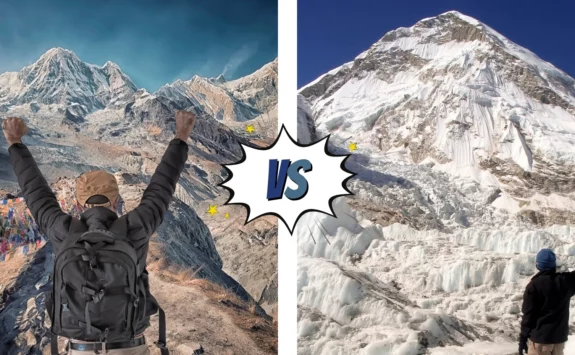 Background Image of Annapurna Circuit vs Everest Base Camp